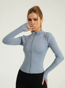 Jaqueta Fitness Manga Longa